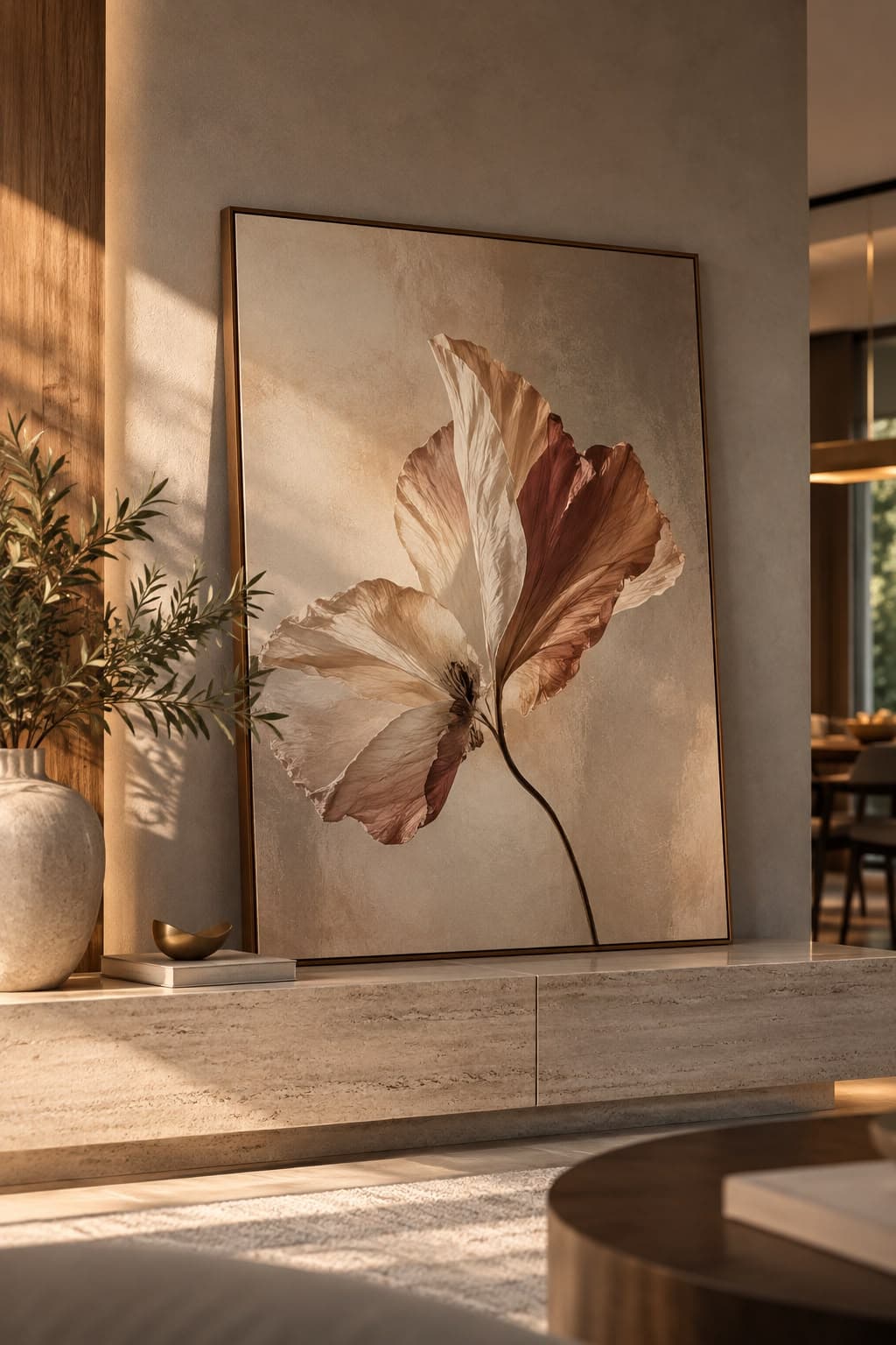 Quadro Decorativo Flor de Artisitca