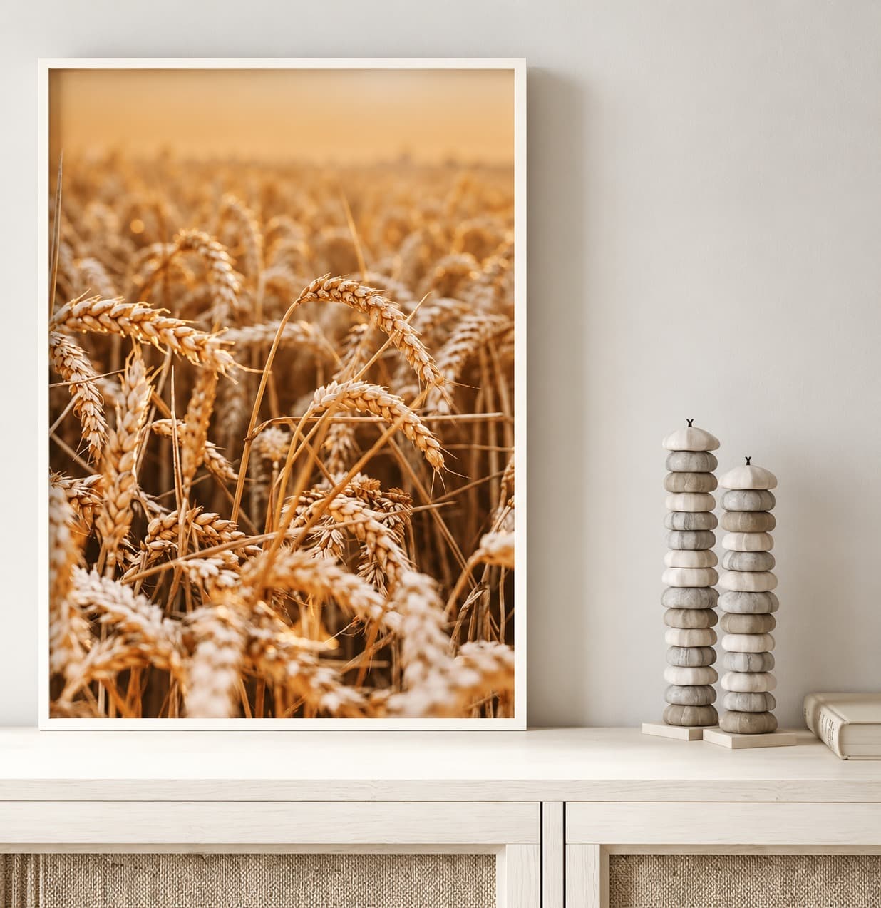 Quadro Decorativo Plantação