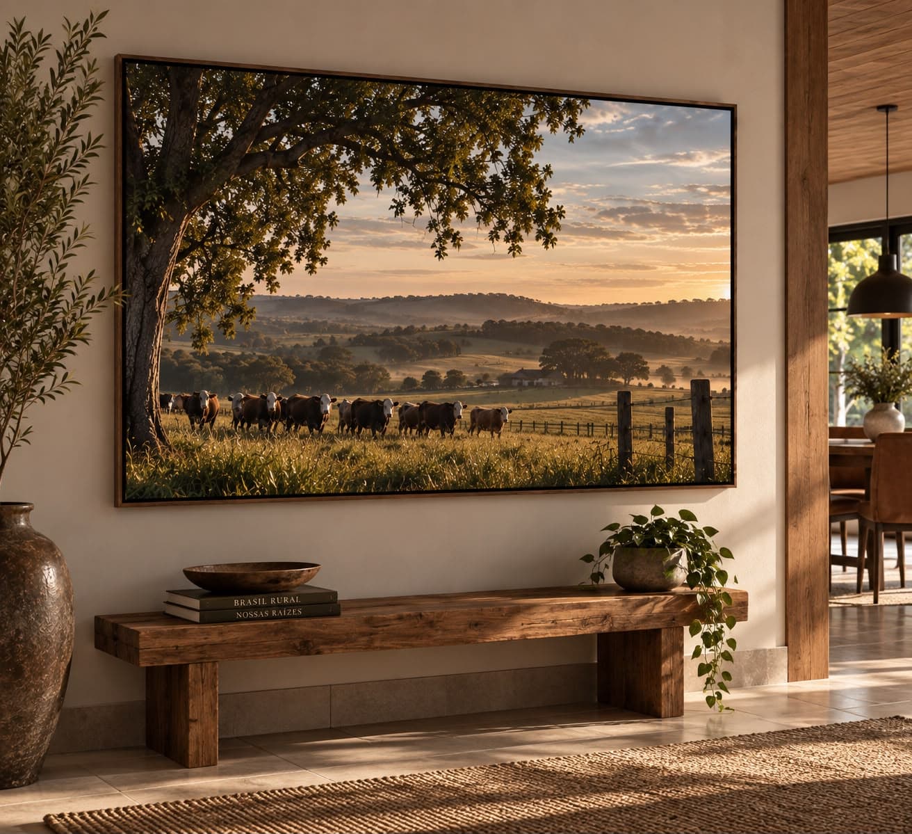 Quadro Decorativo Luz da Estância