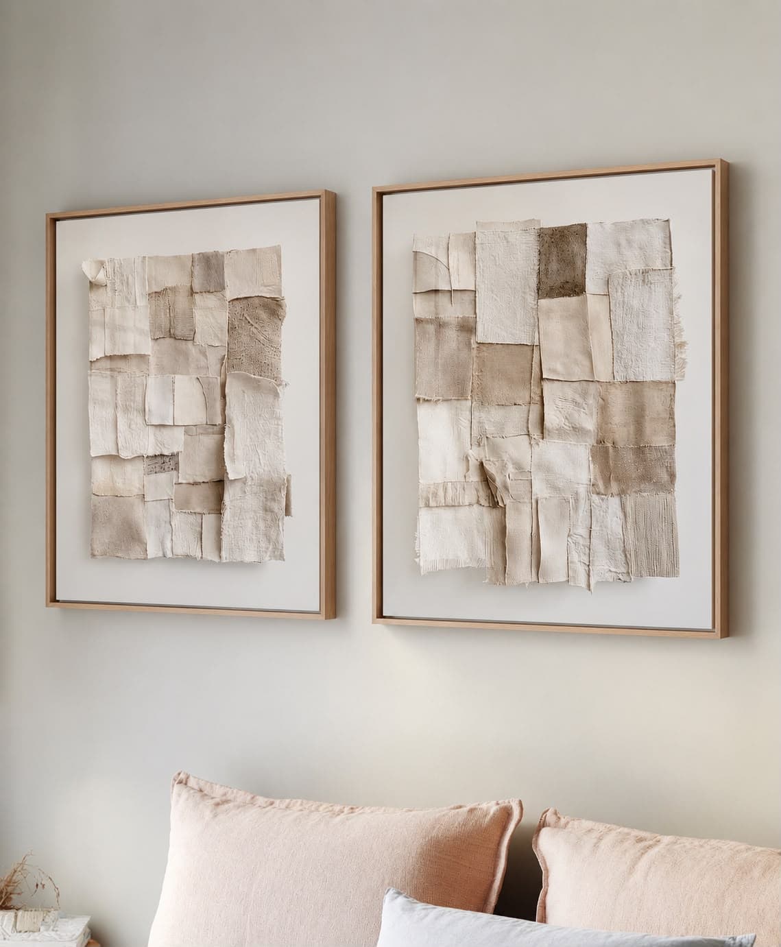 Dupla de Quadros Decorativos Terra e Luz