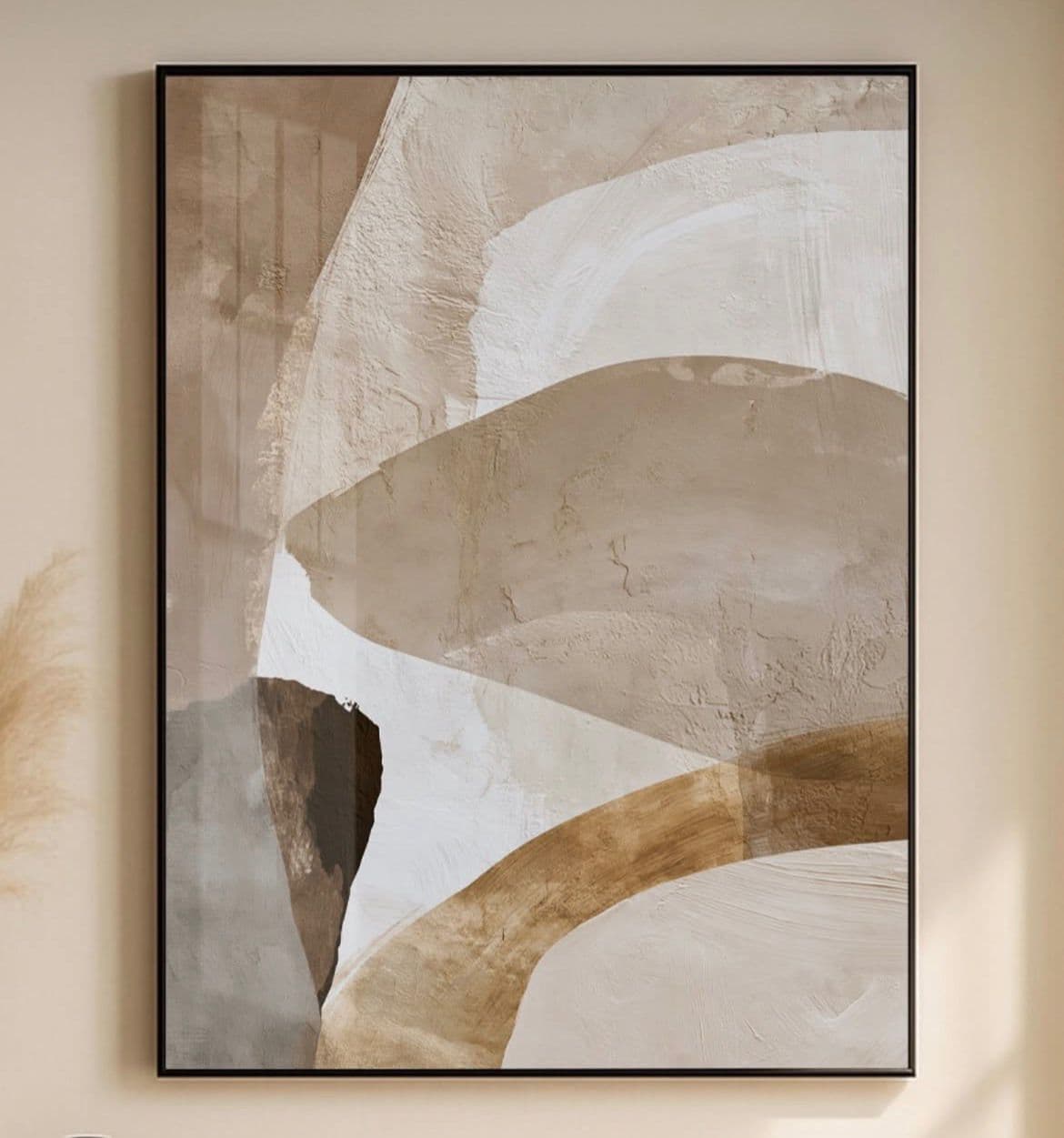 Quadro Decorativo formas fluídas
