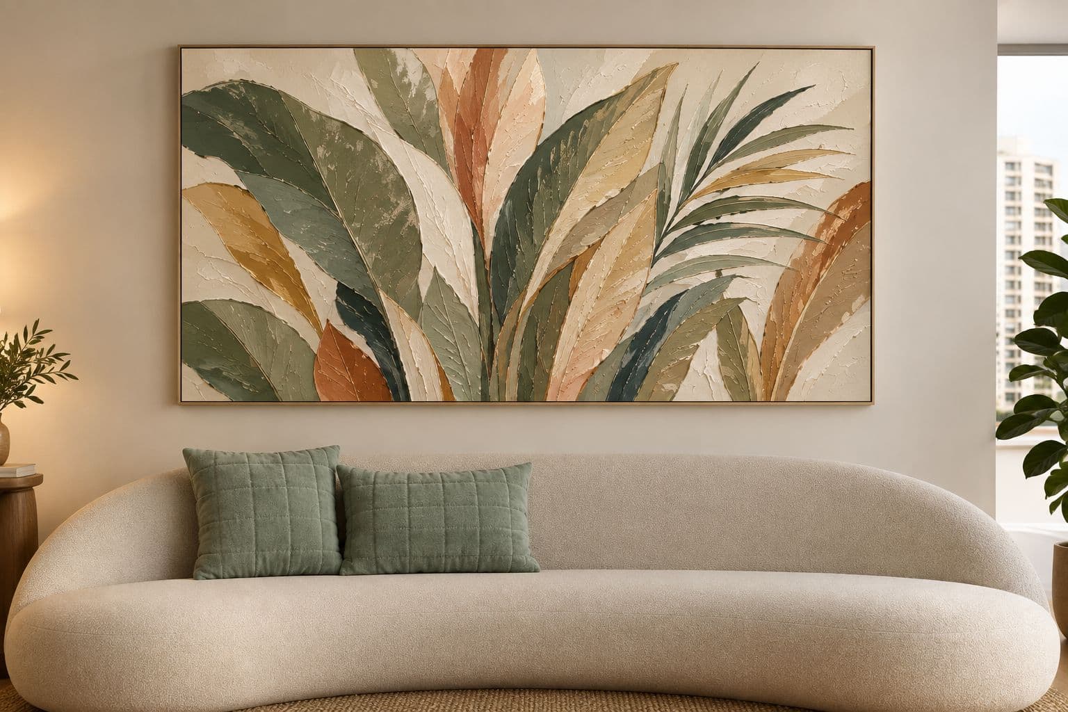 Quadro Decorativo Jardim Atemporal