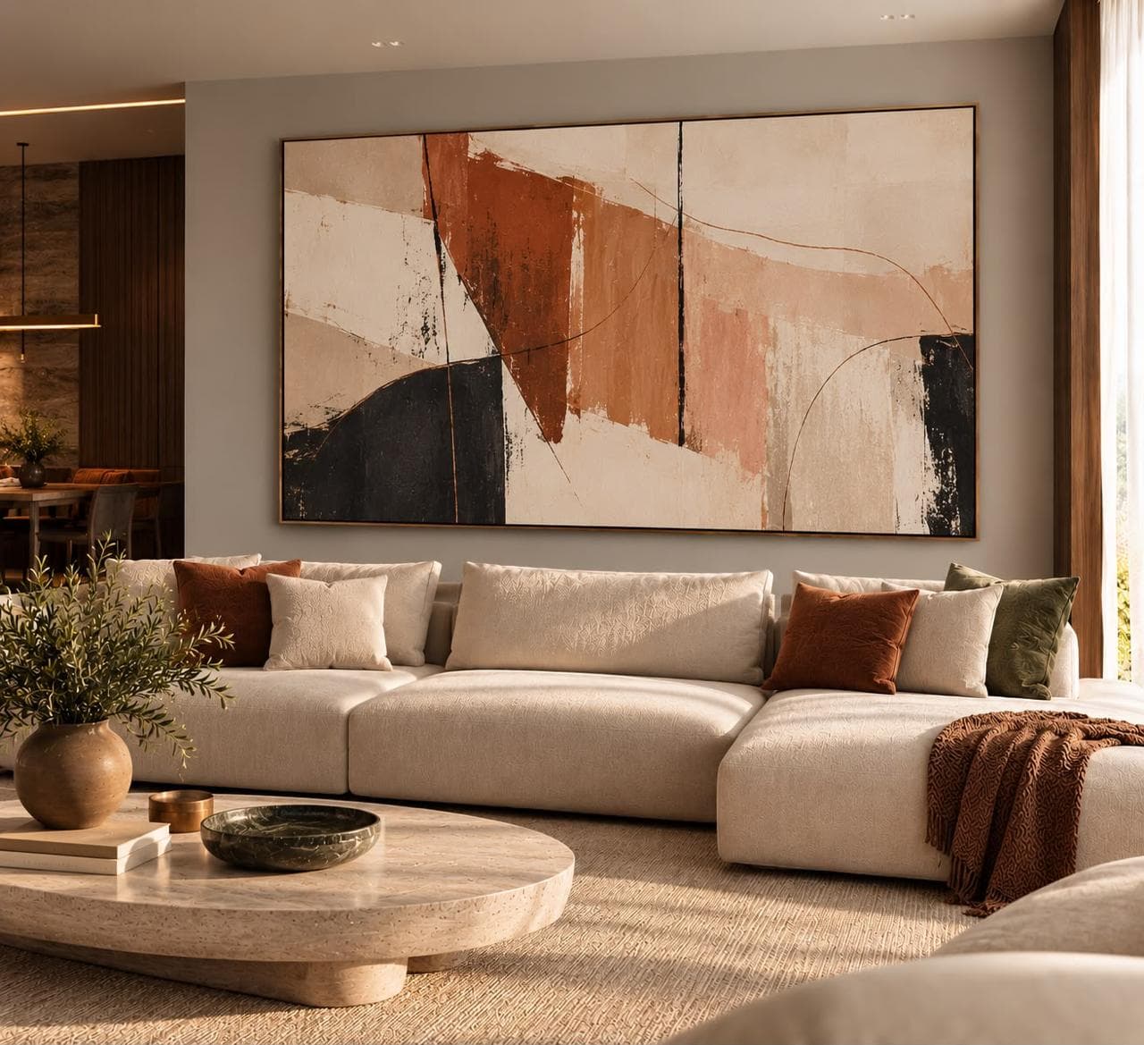Quadro Decorativo Arte Moderna Ouro (cópia)