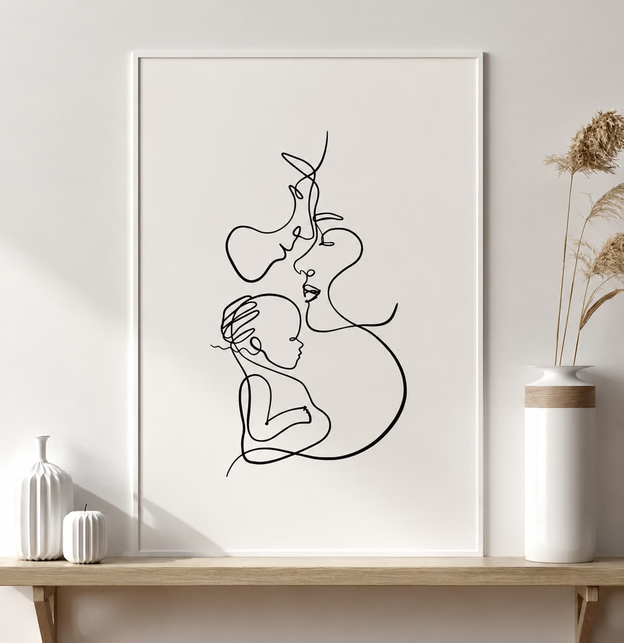 Quadro Decorativo Renascimento Familia