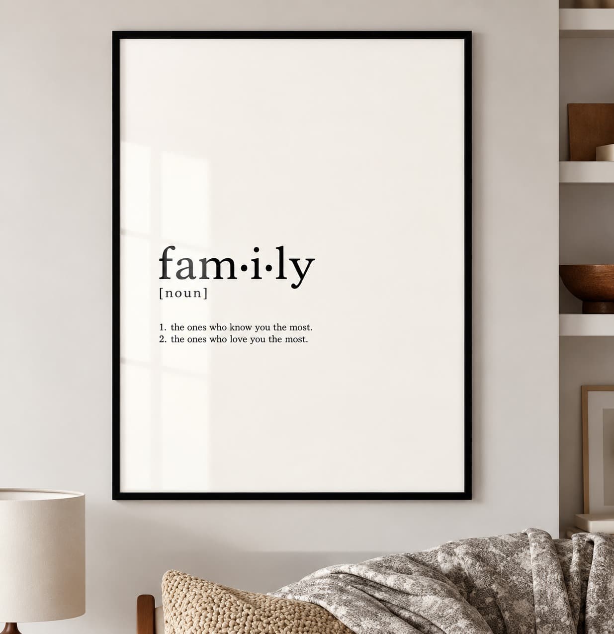 Quadro Decorativo Family