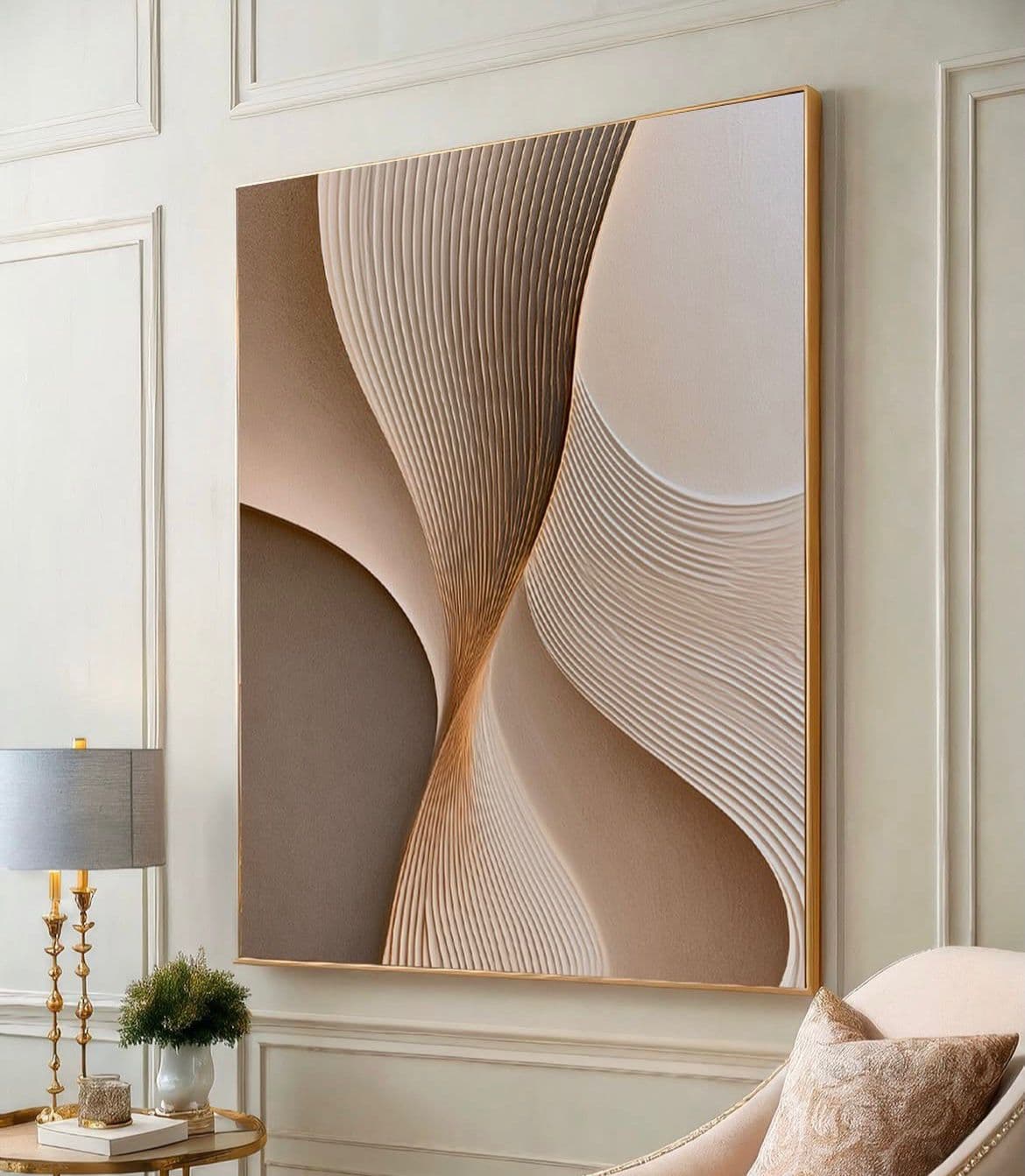 Quadro Decorativo Entre Curvas