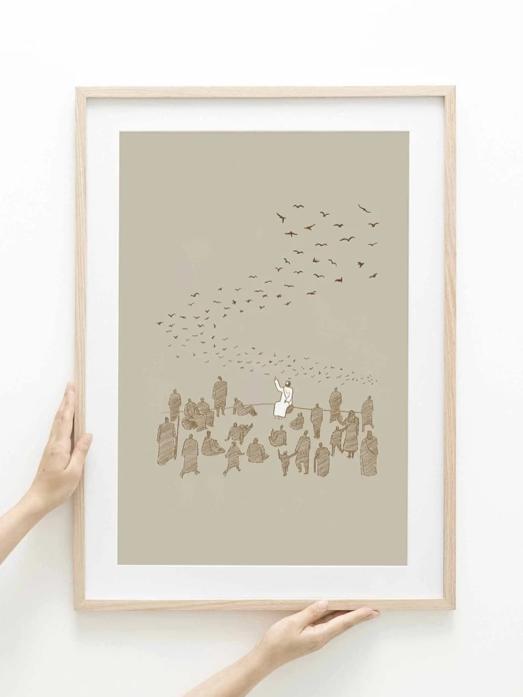 Quadro Decorativo Luz da Fé