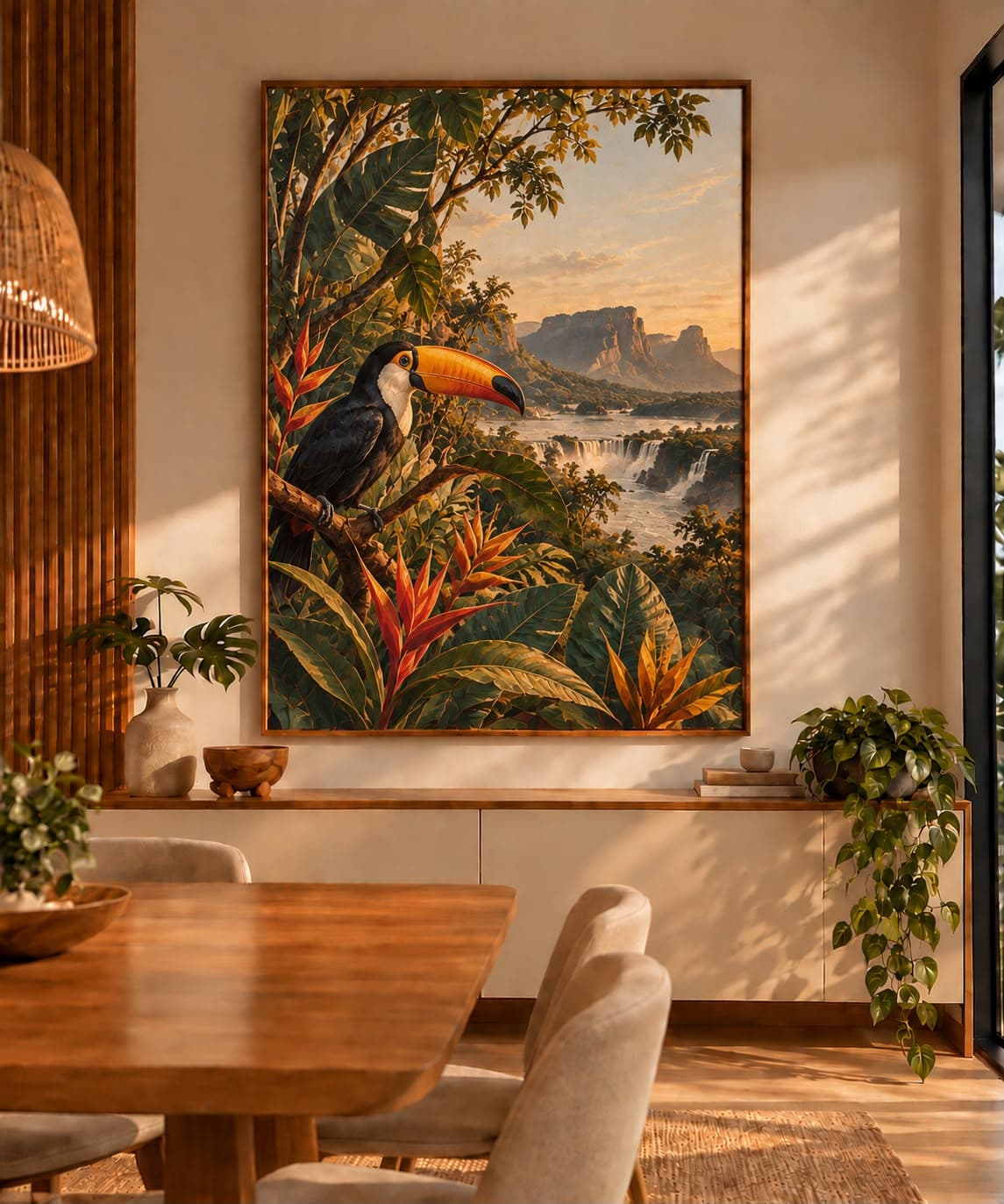 Quadro Decorativo Essência Amazônica