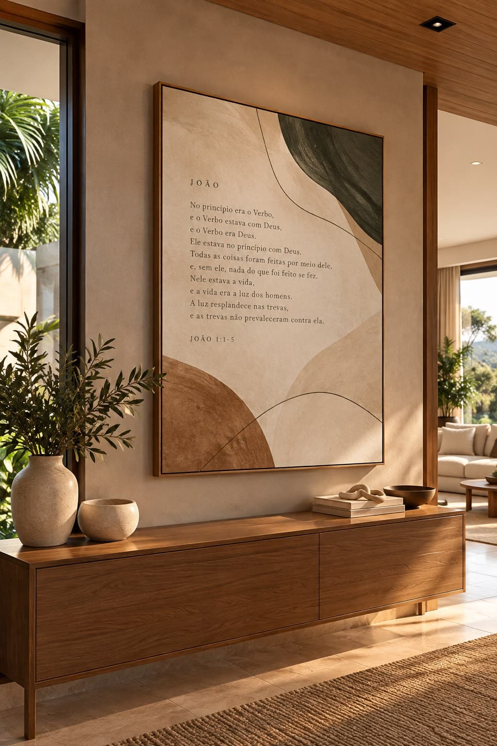Quadro Decorativo Verbo Eterno