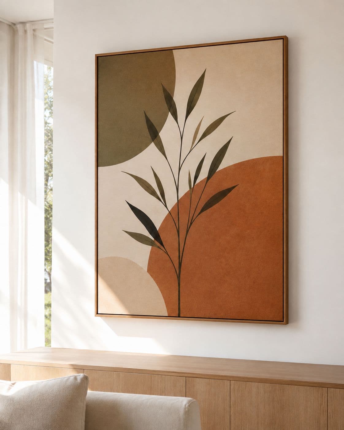 Quadro Decorativo Natureza Terrosa