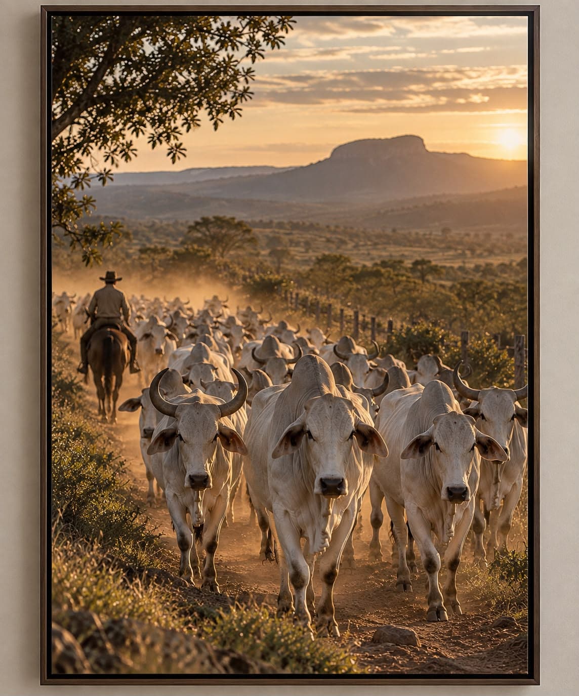 Quadro Decorativo Rebanho