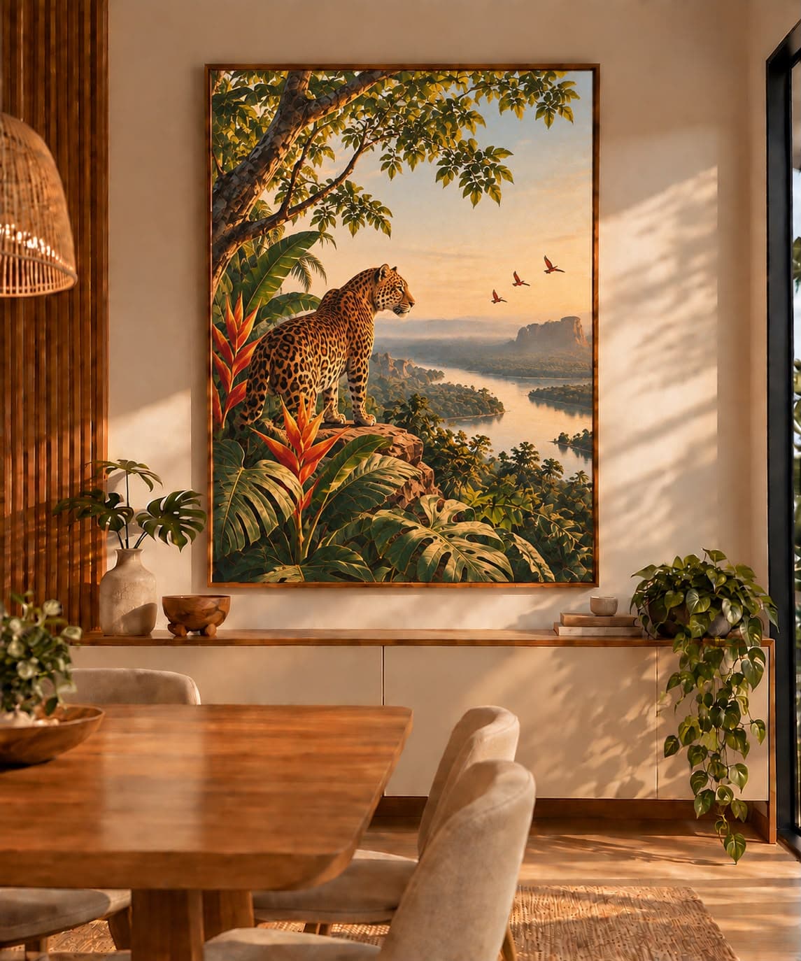 Quadro Decorativo Reino Selvagem