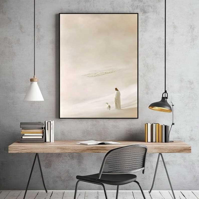 Quadro Decorativo Divina Luz Religioso
