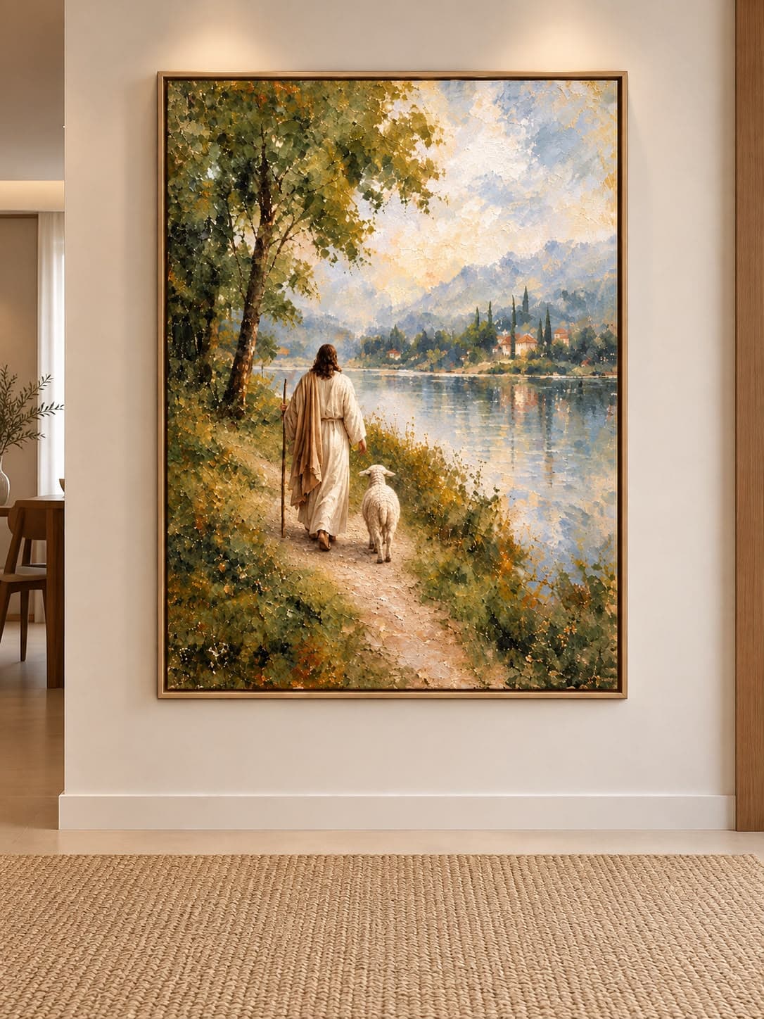 Quadro Religiosos Pintura Viva