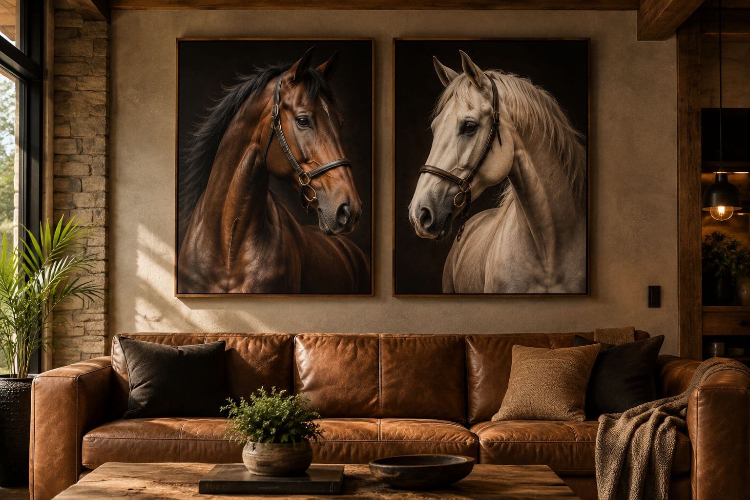Dupla de Quadros Decorativos Temperamento