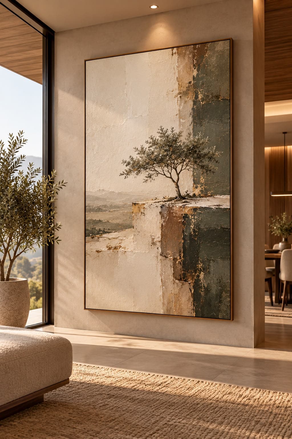 Quadro Decorativo Raízes de Natureza