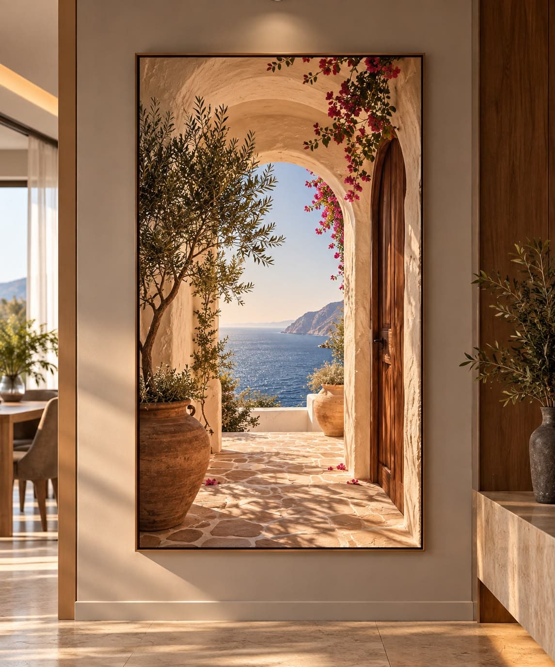 Quadro Decorativo Portal Mediterrâneo