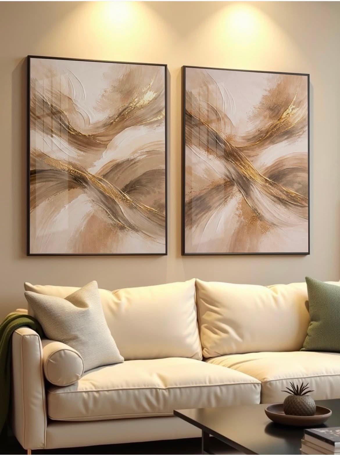 Dupla de Quadros Decorativos Linhas da Terra