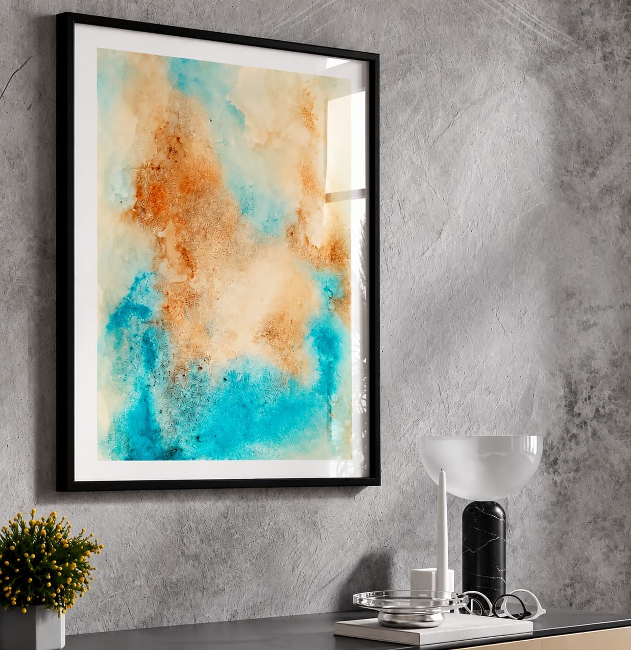 Quadro Decorativo Movimento das Cores (cópia)