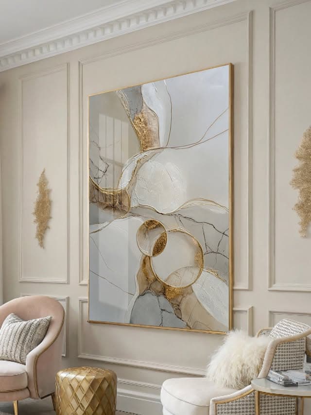Quadro Decorativo Forma Orgânica