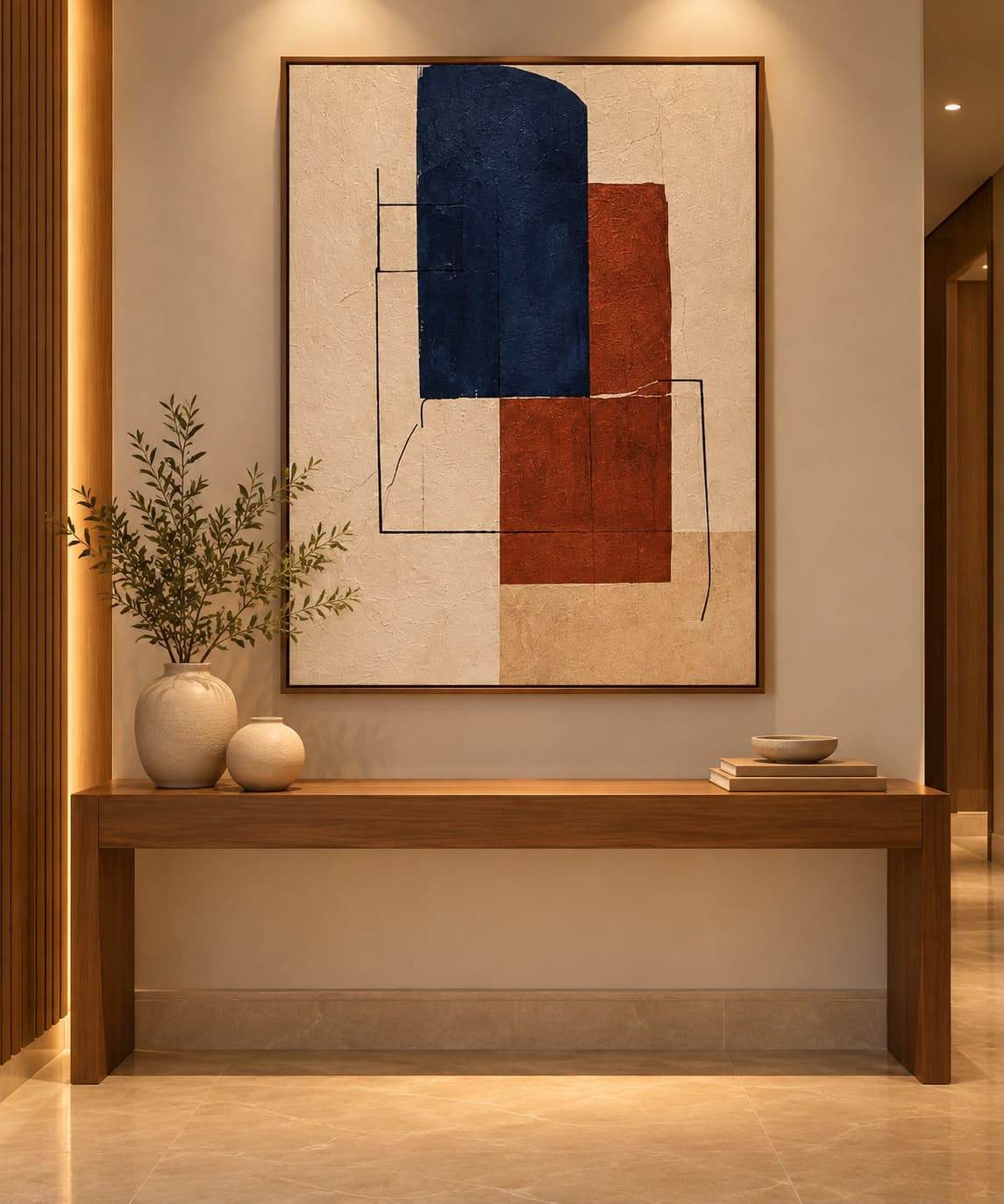Quadro Decorativo Equilíbrio Urbano