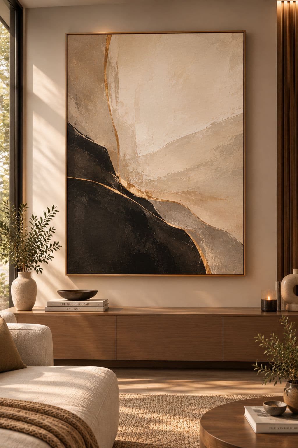 Quadro Decorativo Abstrato Horizonte
