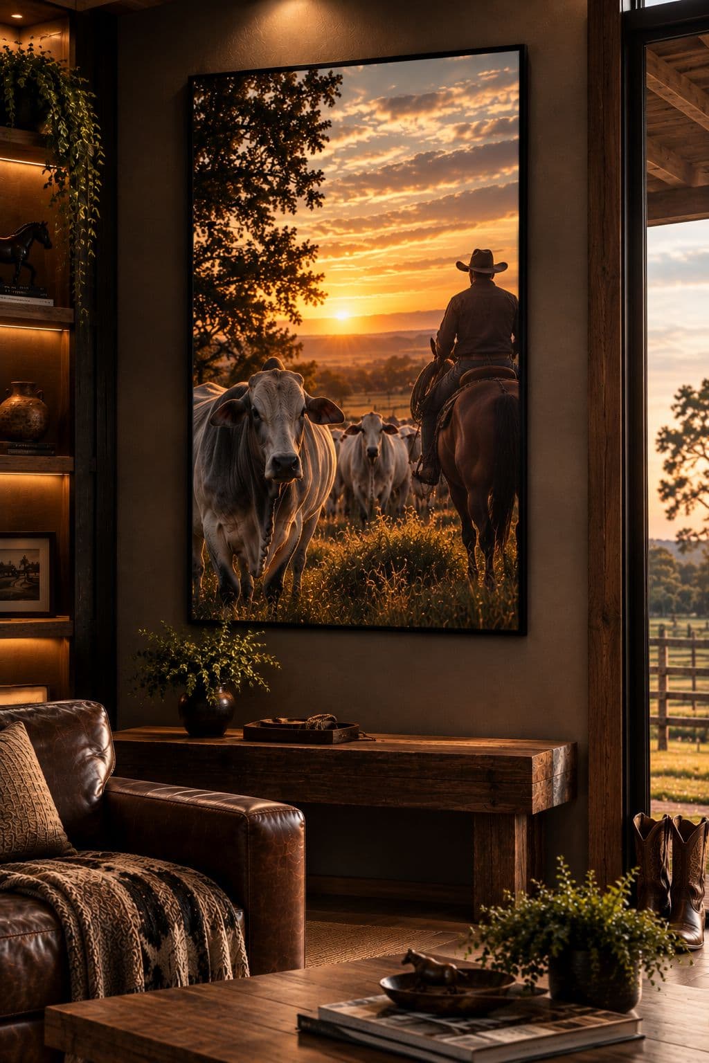 Quadro Decorativo Rebanho