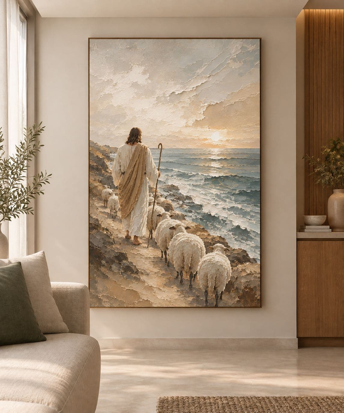 Quadro Decorativo À Beira da Promessa